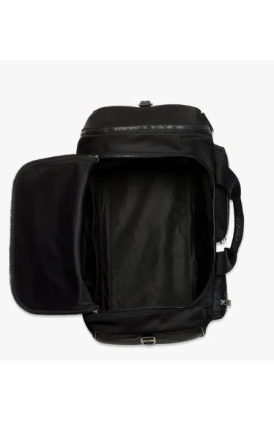 Mcm Ottomar Weekender Backpack In Black