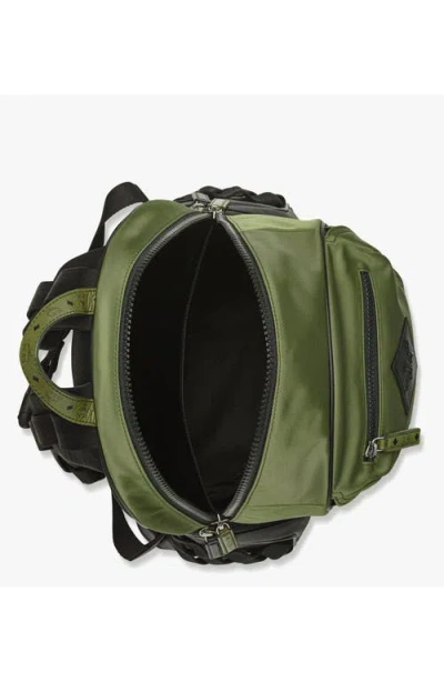 Mcm Aren Backpack In Green