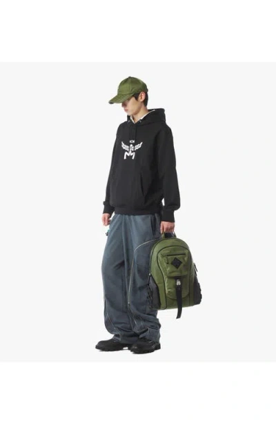 Mcm Aren Backpack In Green