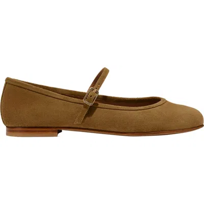 Margaux The Demi Jane Flat In Brown