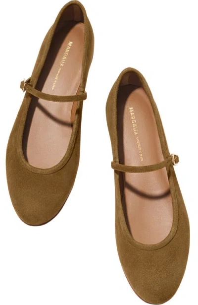 Margaux The Demi Jane Flat In Brown