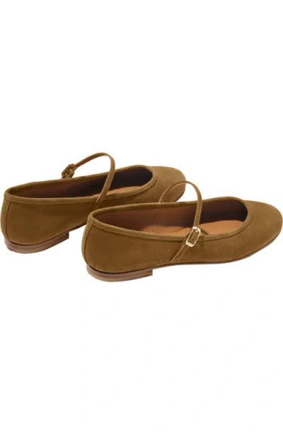 Margaux The Demi Jane Flat In Brown