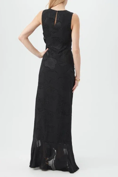 Trina Turk Amara Sleeveless Maxi Dress In Black