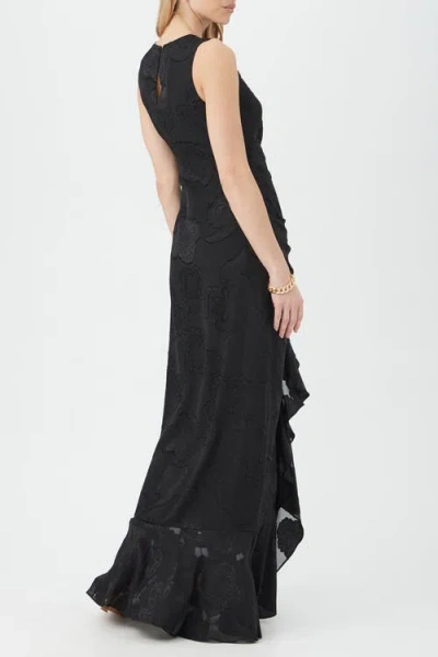 Trina Turk Amara Sleeveless Maxi Dress In Black