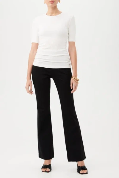 Trina Turk Chimayo 3 Pull On Ponte Pant In Black