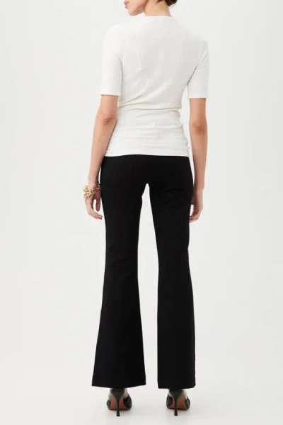 Trina Turk Chimayo 3 Pull On Ponte Pant In Black