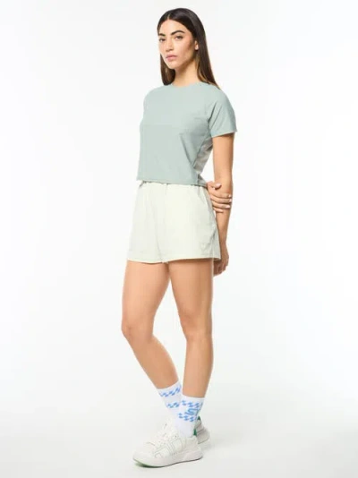Sergio Tacchini Eva Cropped Top In Blue