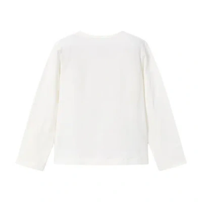 Mayoral Doll Motif Shirt In White
