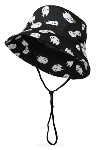 Dalix Ghost Bucket Hat In Black
