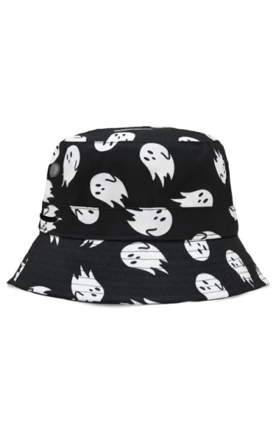 Dalix Ghost Bucket Hat In Black