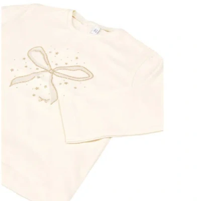 Mayoral Basic Heart T-shirt In Neutral