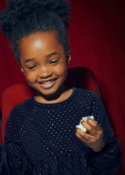 Mayoral Flower-appliqué Fleece Dress In Blue