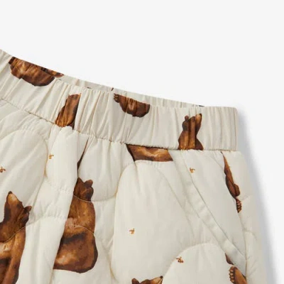 Milkbarn Down Pants In Gray