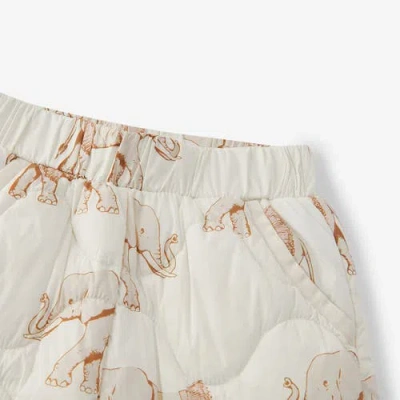 Milkbarn Down Pants In Gray