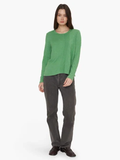 Wilt Clothing Contrast Panel Long Sleeve Tee In Blue