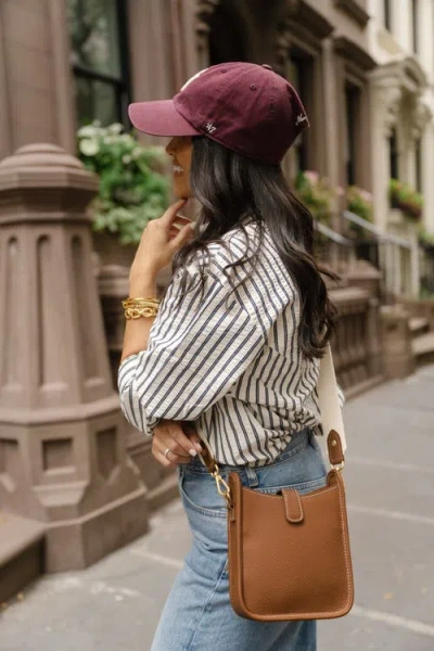 Gigi New York Ellie Crossbody In Brown