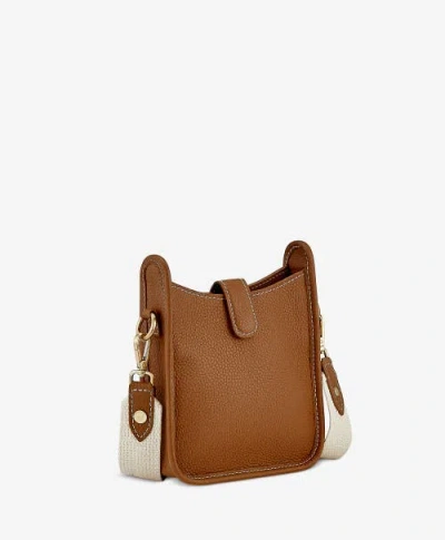 Gigi New York Ellie Crossbody In Brown