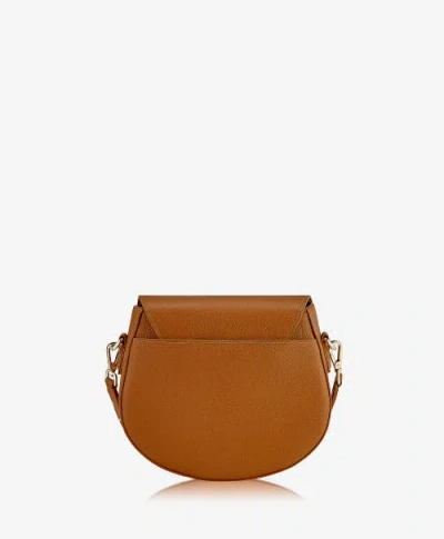 Gigi New York Sophia Saddle Bag In Brown