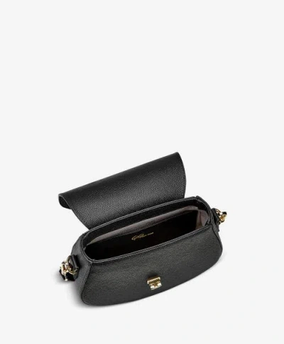 Gigi New York Sophia Saddle Bag In Black