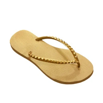 Carmen Sol Giuliana Sandal In Gold
