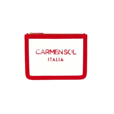 Carmen Sol Firenze Clear In Red