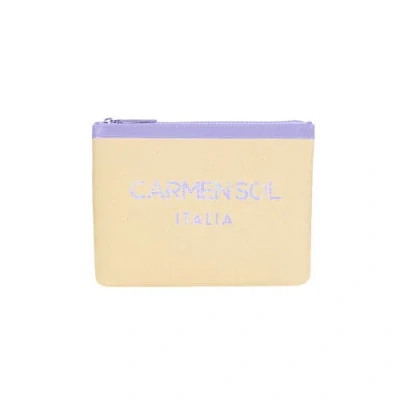 Carmen Sol Firenze Clutch In Purple