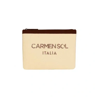 Carmen Sol Firenze Clutch In Brown