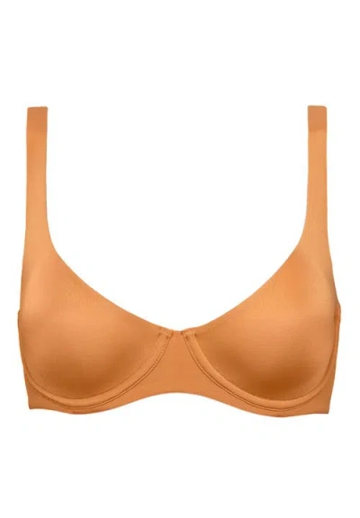 Cuup The Scoop Micro Bra In Brown
