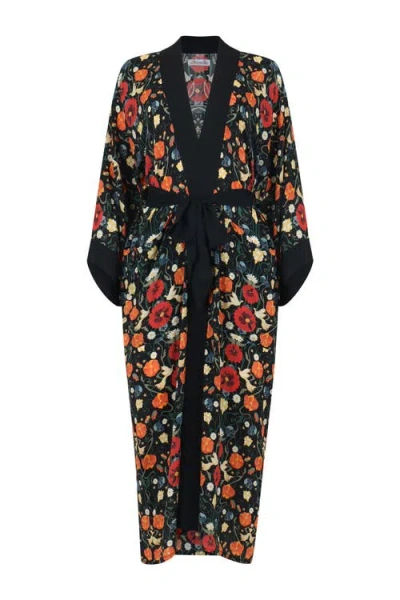 Henelle Duster Robe In Multi