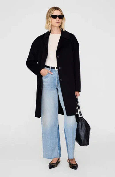 Anine Bing Coat In Black