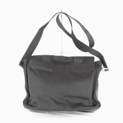 Pre-owned Loewe Black Nylon Messenger Bag Shoulder Bag ()