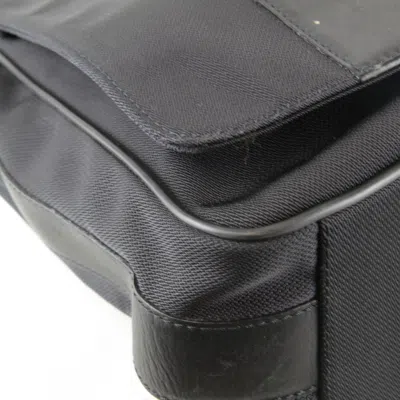 Pre-owned Loewe Black Nylon Messenger Bag Shoulder Bag ()