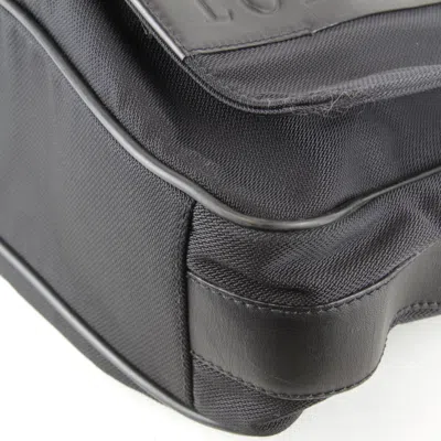 Pre-owned Loewe Black Nylon Messenger Bag Shoulder Bag ()