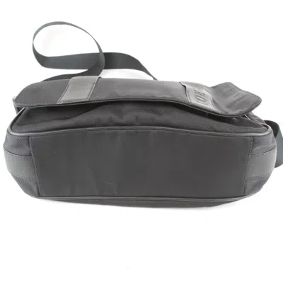 Pre-owned Loewe Black Nylon Messenger Bag Shoulder Bag ()
