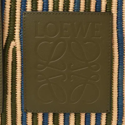 Pre-owned Loewe Khaki Leather Tote Bag () In Brown