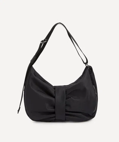 Simone Rocha Mens Sling Bow Shoulder Bag In Black