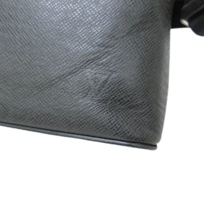 Pre-owned Louis Vuitton Ardoise Taiga Leather Messenger Bag Shoulder Bag () In Gray