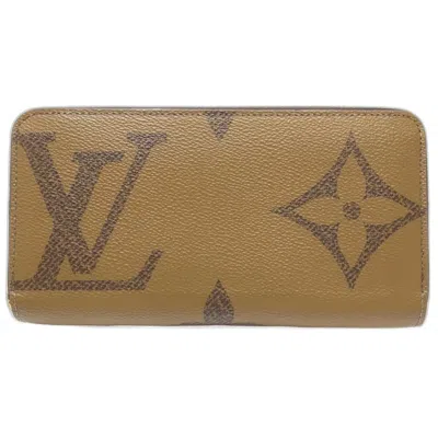 Pre-owned Louis Vuitton Beige Monogram Canvas Long Wallet (bi-fold) ()