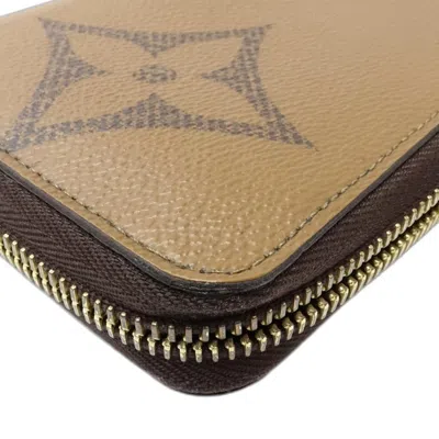 Pre-owned Louis Vuitton Beige Monogram Canvas Long Wallet (bi-fold) ()