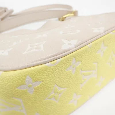 Pre-owned Louis Vuitton Beige Monogram Empreinte Shoulder Bag () In Sand