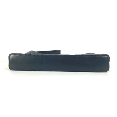Pre-owned Louis Vuitton Black Damier Graphite Clutch Bag Pouch ()