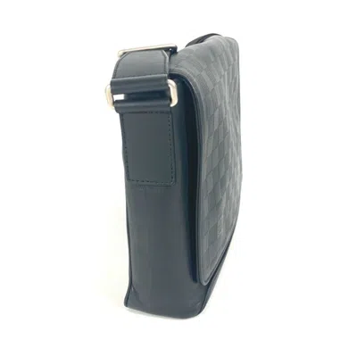 Pre-owned Louis Vuitton Black Damier Infini Shoulder Bag ()