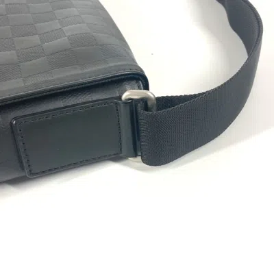Pre-owned Louis Vuitton Black Damier Infini Shoulder Bag ()