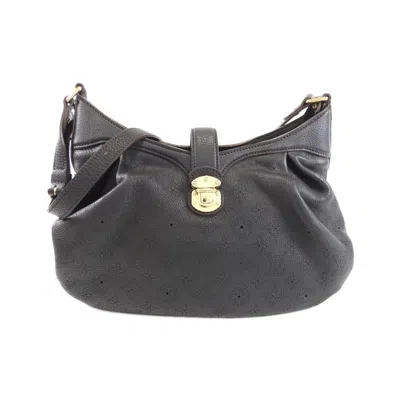 Pre-owned Louis Vuitton Black Leather Shoulder Bag ()