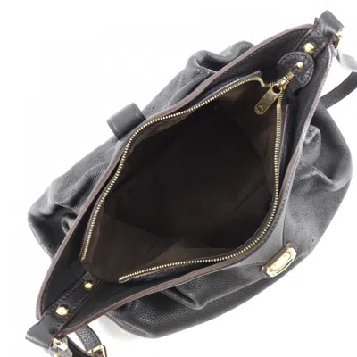 Pre-owned Louis Vuitton Black Leather Shoulder Bag ()