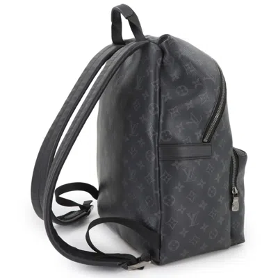 Pre-owned Louis Vuitton Black Monogram Eclipse Monogram Eclipse Backpack ()