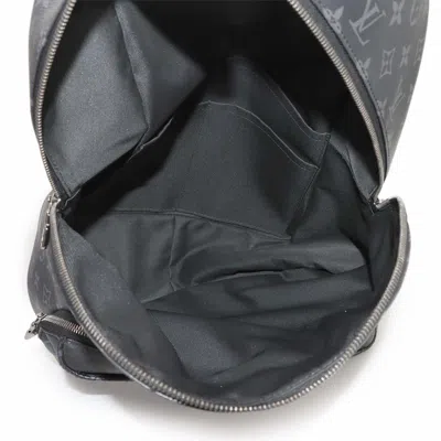 Pre-owned Louis Vuitton Black Monogram Eclipse Monogram Eclipse Backpack ()