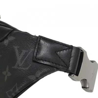 Pre-owned Louis Vuitton Black Monogram Eclipse Monogram Eclipse Fanny Pack Shoulder Bag ()