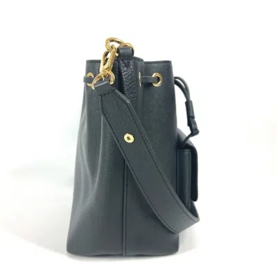 Pre-owned Louis Vuitton Black Noir Leather Handbag Shoulder Bag ()