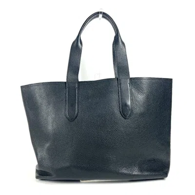 Pre-owned Louis Vuitton Black Noir Leather Shoulder Bag Tote Bag ()